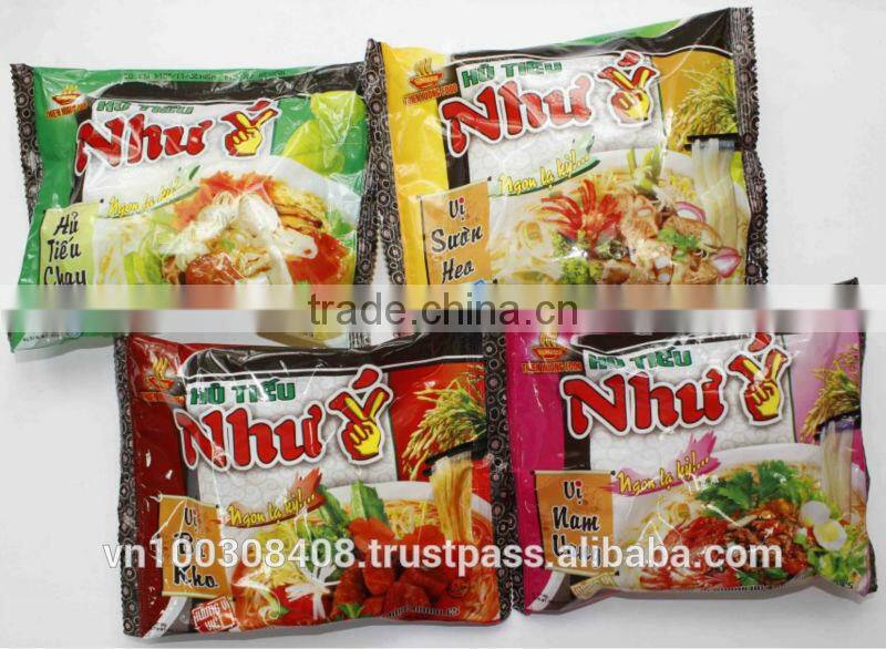 "NHU Y "60 GR INSTANT RICE NOODLE- INSTANT HU TIU