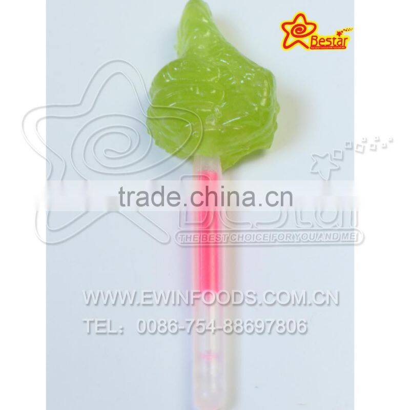 Hot Sale !Hand Shape Lollipop Candy With Glow Stick