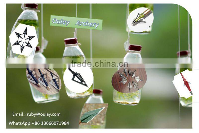 2016 New Broadheads 100 Grain Arrow Tips Points Hunt Shooting Games