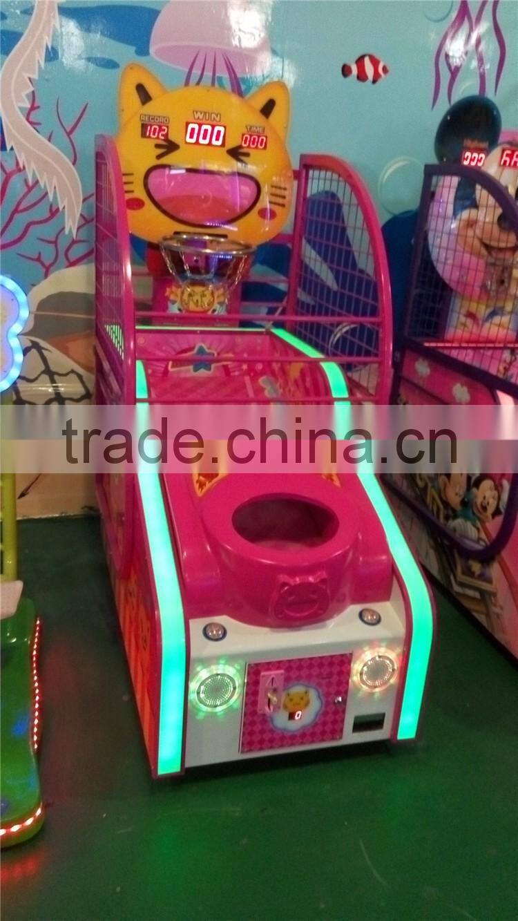 USA hot sale coin operated arcade Basketball Game Machine DFLB-4