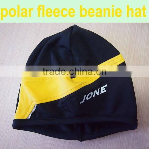Custom running hat sports polar fleece beanie Dry fit Running cap