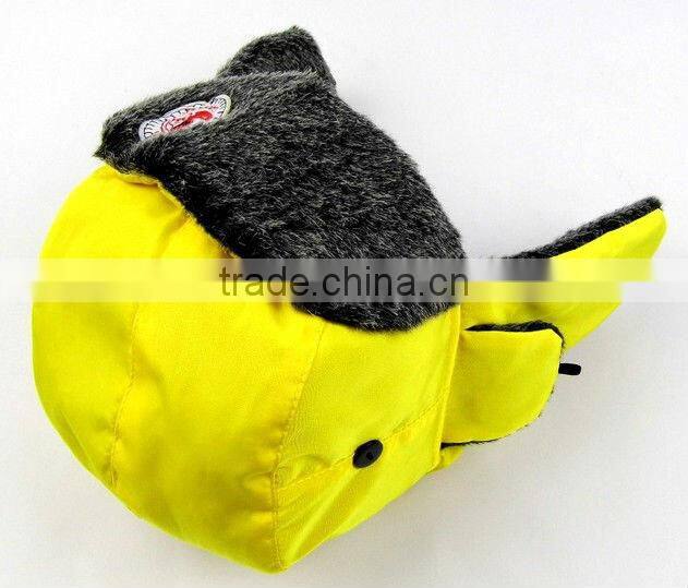 Fashion Avitor Bomber Custom Logo Baby Kid Winter Hat with Ear Flaps