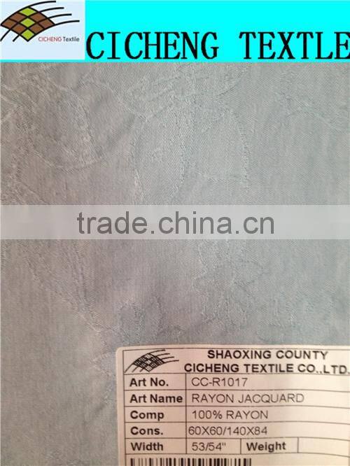 shaoxing rayon crinkle fabric knitted rayon stretch fabric printed rayon jersey dress