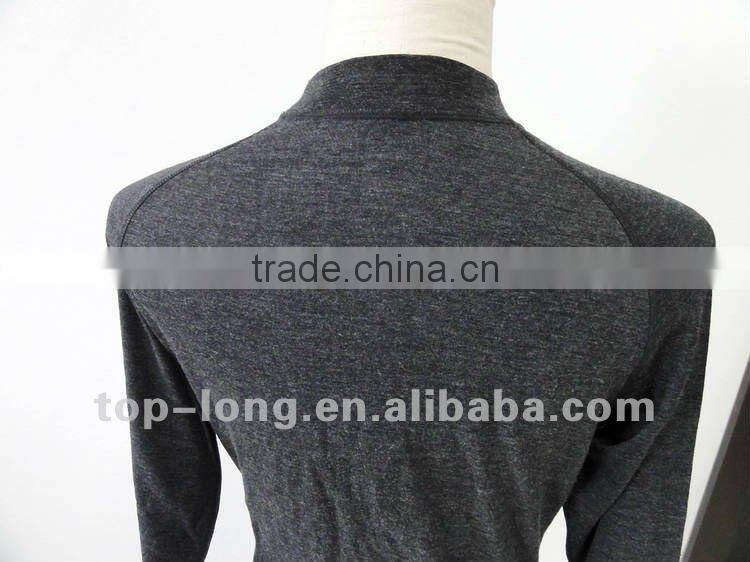 100% merino wool thermal underwear of men long johns suit