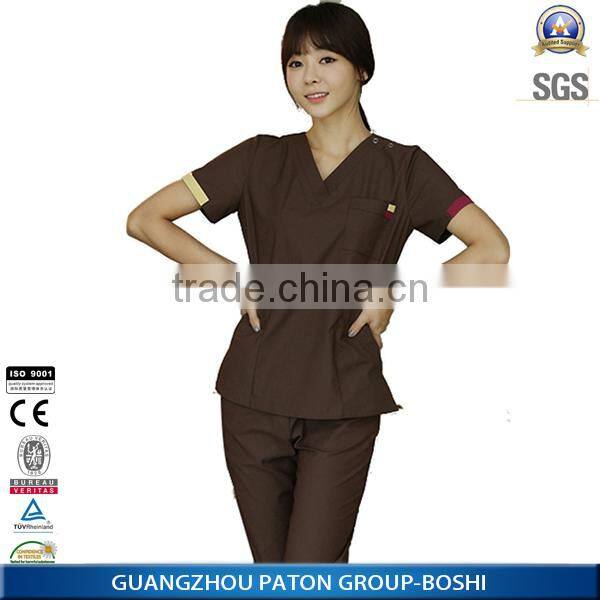 100% Cotton Nurse Uniform For Hospital Industry