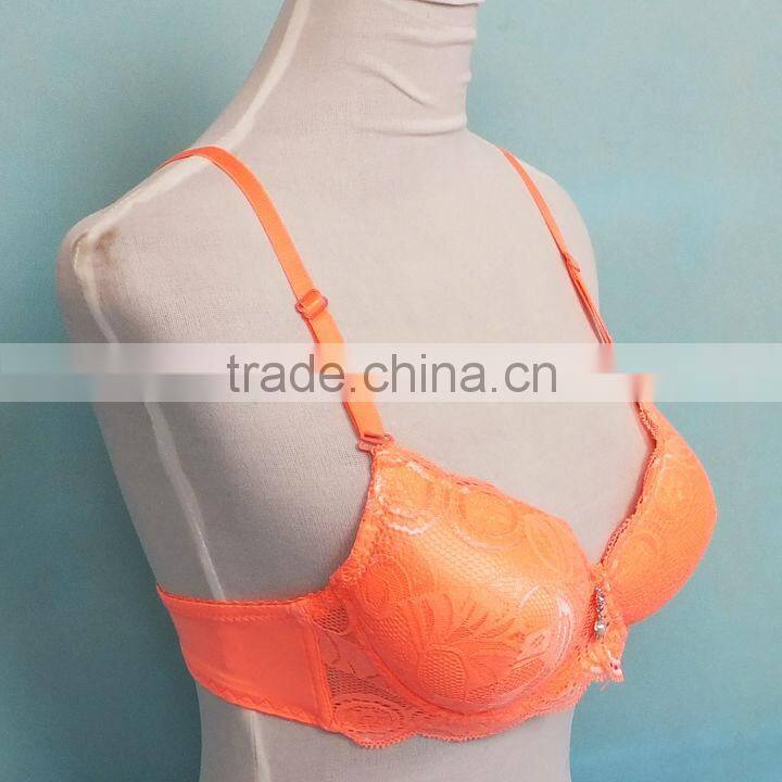 2014 Ladies Fashion Lace Bra Stock, Ref.140406