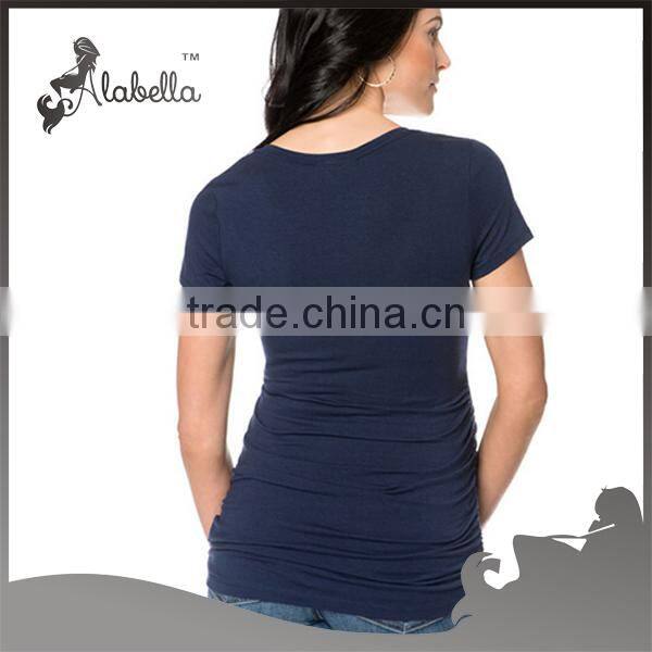 wholesale blank maternity t shirts, maternity wear tops