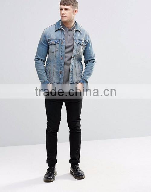 OEM wholesale men grey 100% cotton pique plain slim fit polo shirt