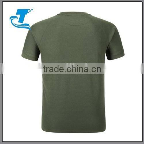 OEM men outdoor 100% Coolmax T-shirt round collar quick-drying short-sleeved