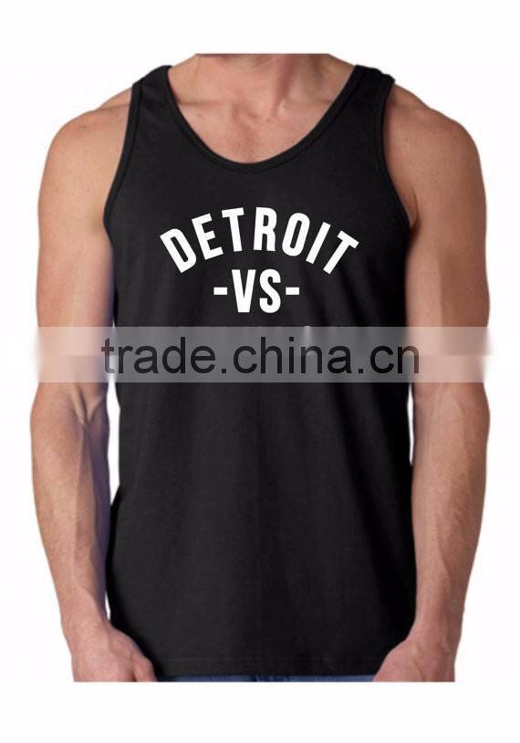 2017 new arrival china supplier summer sleeveless t shirt wholesale tank top