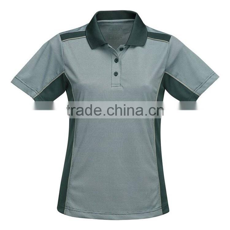 Ladies Sport Custom Design High Quality Dry Fit Polo Shirts Wholesale China
