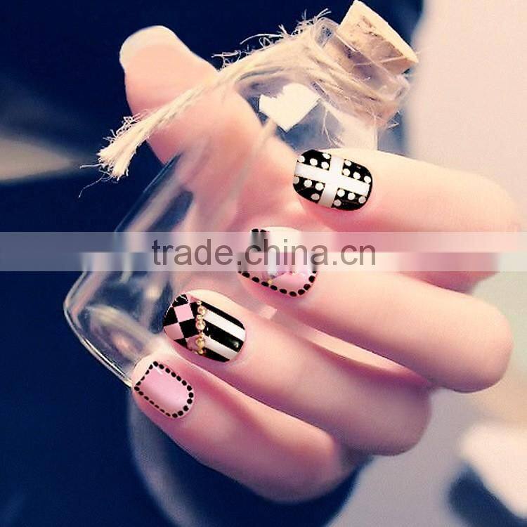 Wholesale 24PCS/Pack Korea Style Full Cover False Nails