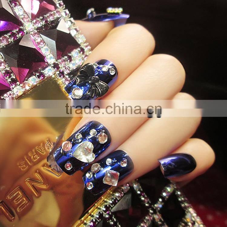 2017 Manicure Artificial Full Nails Art Finished Nails