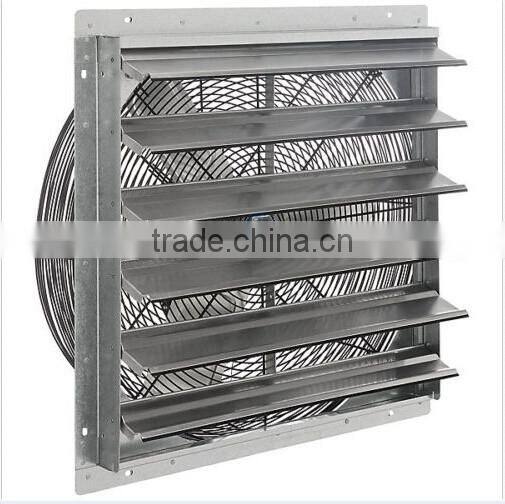 Shutter Exhaust Fan, 12" Blade Diameter 120V Hydroponics Ventilation CD