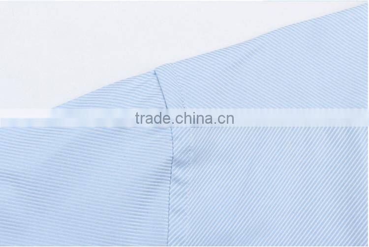 Latest design multicolor stripes fashionable light colored casual dress long sleeve men's custom t shirt