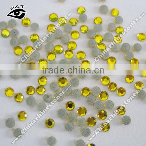 Leadfree rhinestones Korean hotfix crystal SS10 clear stones for garment