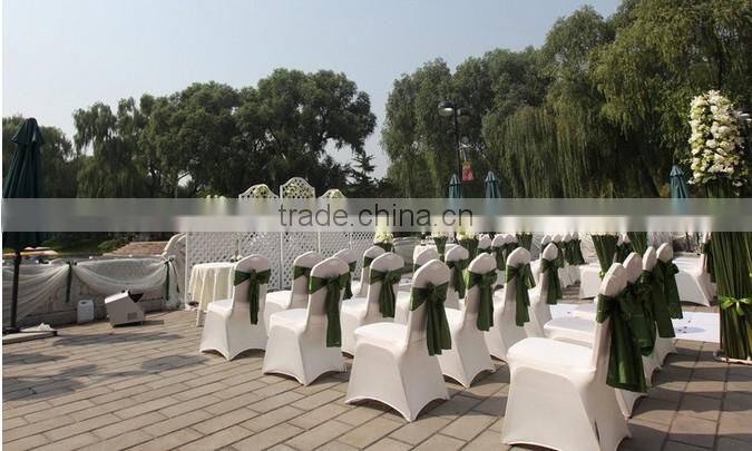 factory supply 18 cm high quality wedding holiday chair bow satin chair bow
