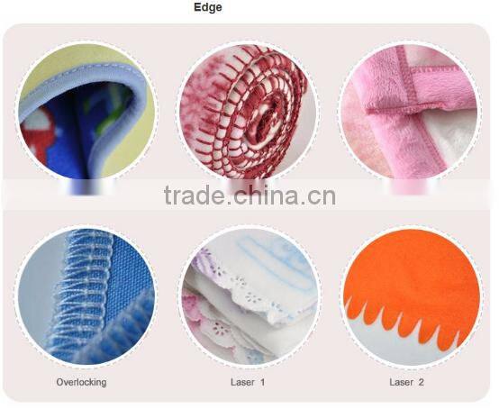 Samples free super soft reasonable price baby blanket embroidered