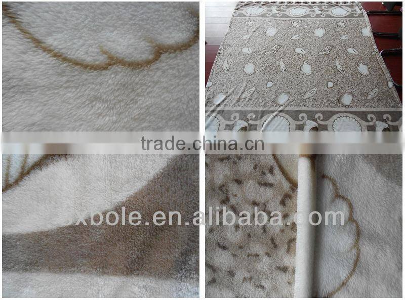 Highest quality coral fleece fabric for blankets or bathrobes