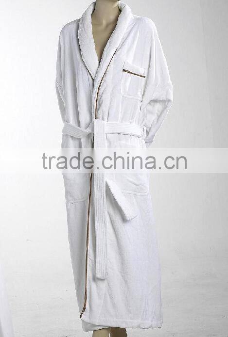 Factory wholesale waffle bathrobe 100% cotton