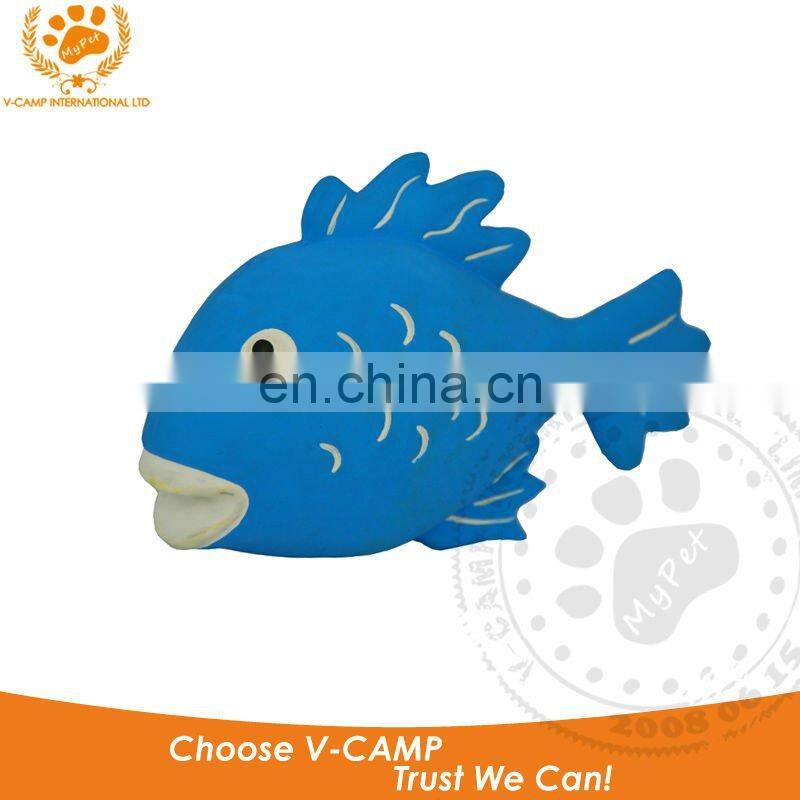 My Pet fish pattern latex pet toy