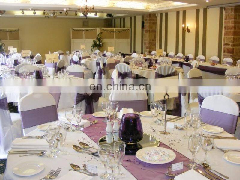 Beautiful Custom Made Banquet Flower Chair Sash