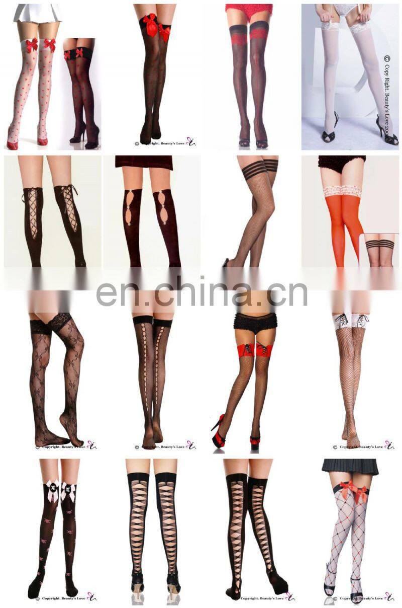 2015 Amazon's supplier top quality cheap wholesale ladies hot sexy tube stockings
