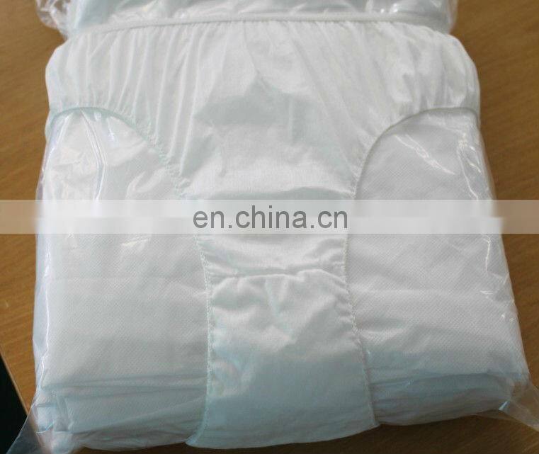 Non Woven Briefs Single Use Disposable Paper Underwear