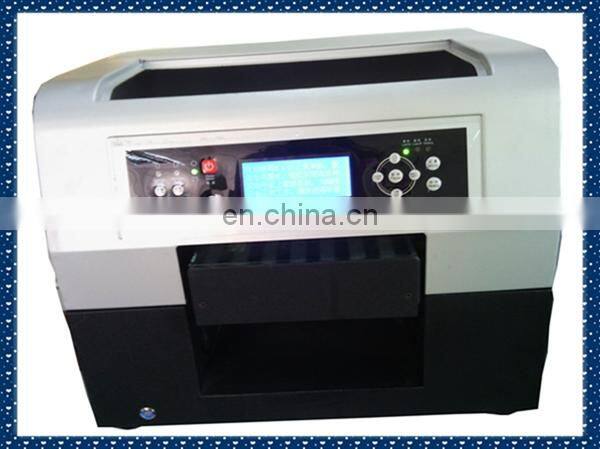 Kiosk touch screen flatbed -printer for cell phone case