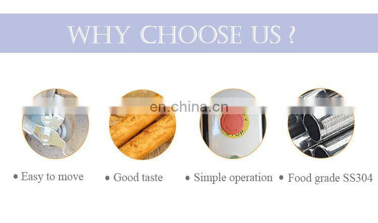 Electric baguette toast french bread making machine