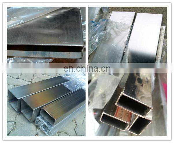 201 304 304L 316L Stainless Steel Square Pipe Tube