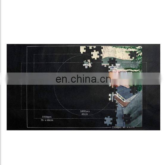 Portable felt Puzzle Saver Roll It Up