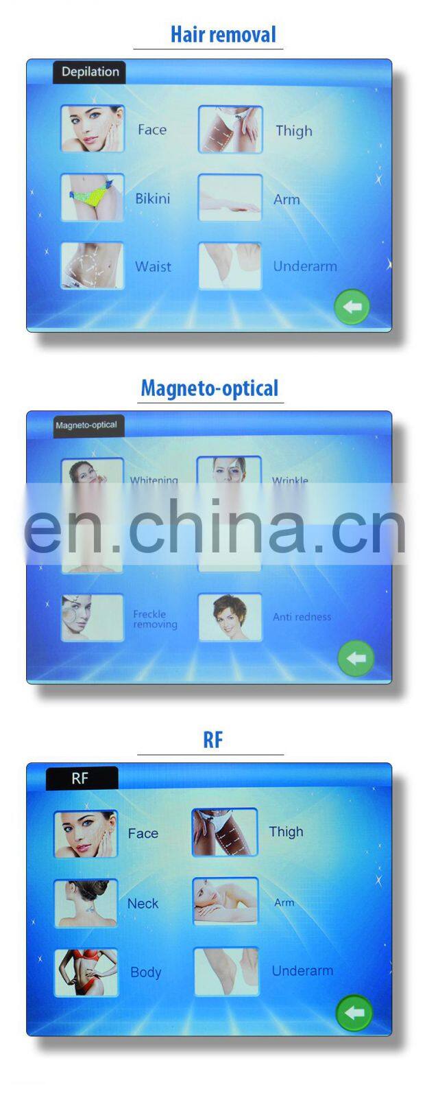 fashion design 3 in 1 dpl hair removal machine dpl picosecond laser for sale best price