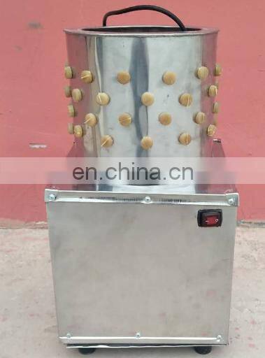 Hot sale stainless steel poultry feather plucker / chicken drum plucking machine / quail / pigeon feather plucker for sale