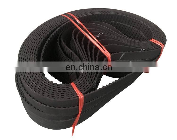 rubber transmission timing belt with grassfiber cord