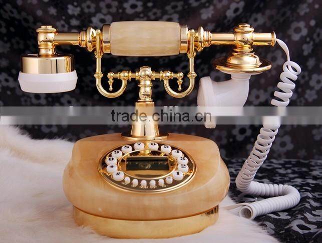Fancy antique telephone