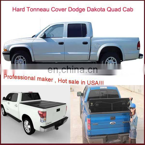For dodge dakota 2000-2004 truck bed cover hard tonneau cover