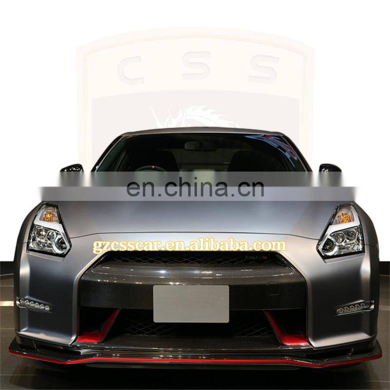 CF&FRP hot tuning part body kit for niss gtr r35 to nis-mo car body kit