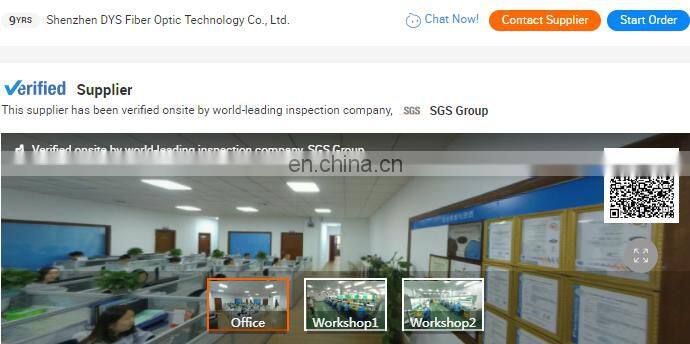 1:4,1:8,1:16 Mini steel tube type Fiber Optic PLC Splitter with SC connector