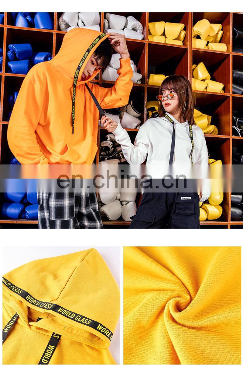 2021 Christmas wholesale high quality fashion trend white 100% cotton unisex large hoodie printing custom hoodie