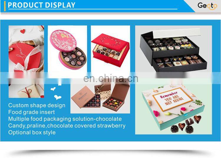 Custom Food grade PET plastic blister tray for candy/chocolate