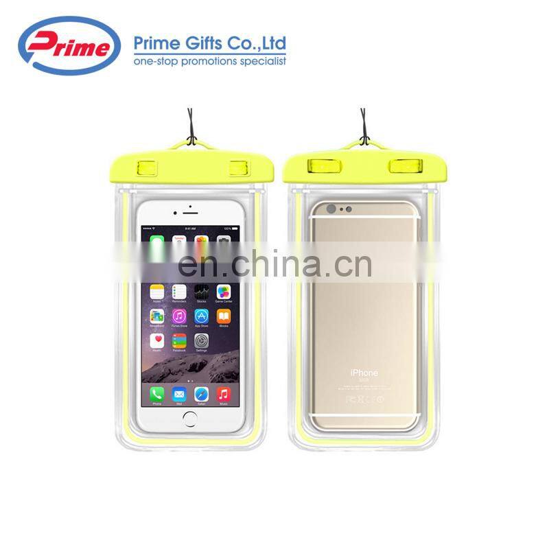 Wholesale Universal Glow in Dark Waterproof Phone Case