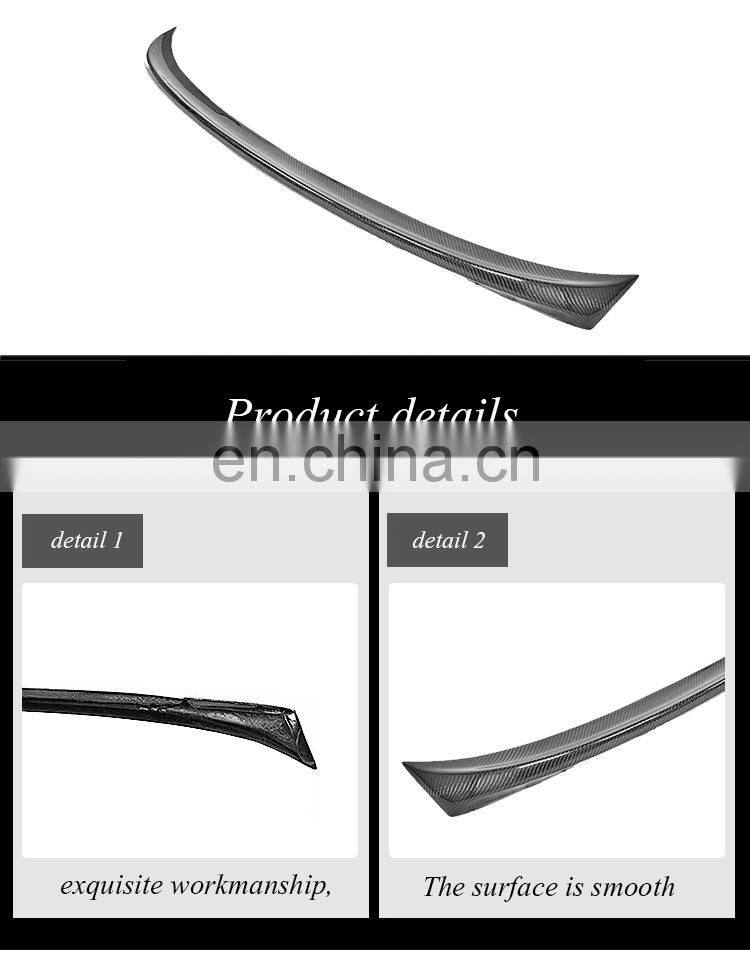 Runde Original Car 1:1 Customization Rear Spoiler Car Parts For Bmw 3-Series E90 AC Style Carbon Fiber Spoiler