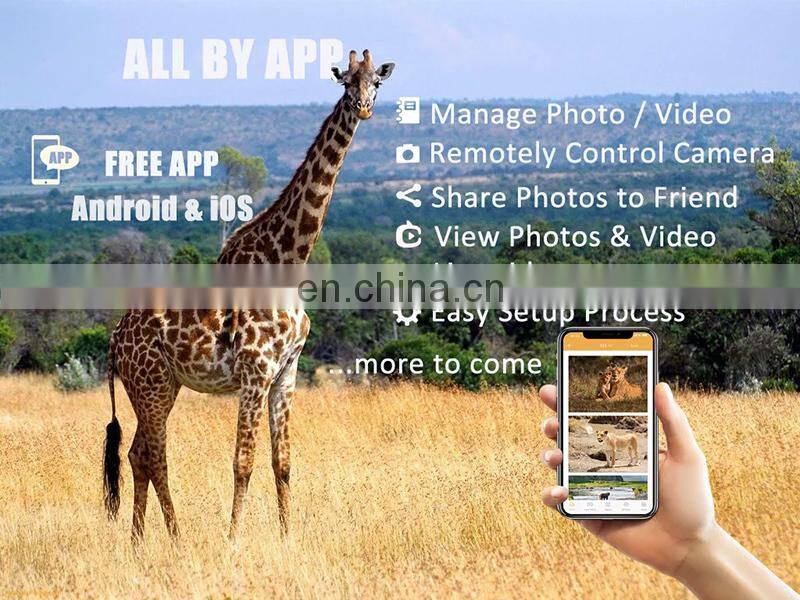 2022 New 4K 30FPS 36MP IP65 APP Control with Cloud Service Night Vision Cellular Trail Camera 4G Hunting Camera HC-940Pro