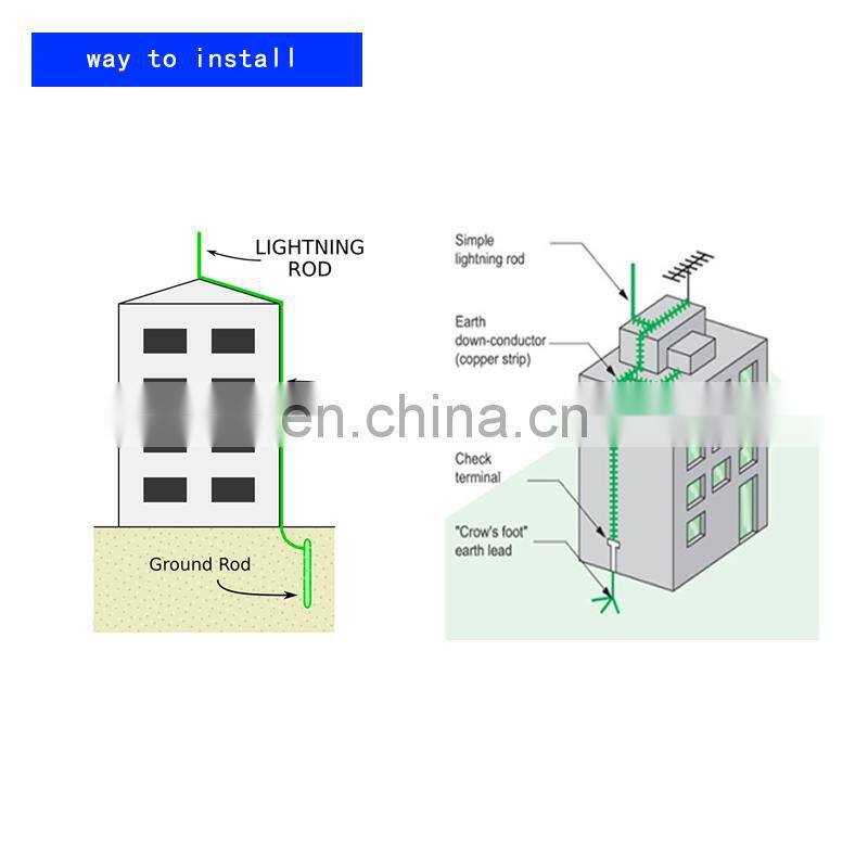 High Quality and Low Price Railway Lightning Rod for Lightning Protection Equipment