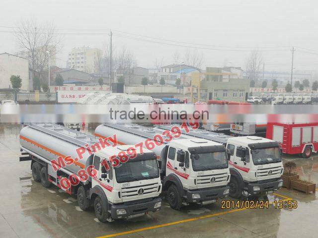 Cheaper Price Beiben 10Wheels Oil Tank Truck 25000Liters Oil Truck Fuel Delivery Trucks For Sales
