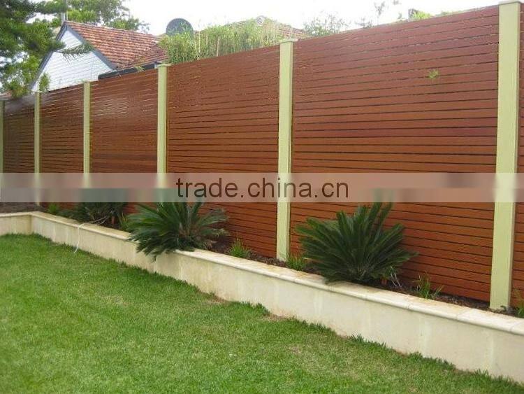 new style aluminum garden privacy fence