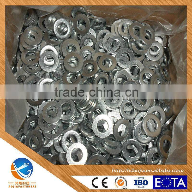 FLAT WASHER WHITE ZINC,
