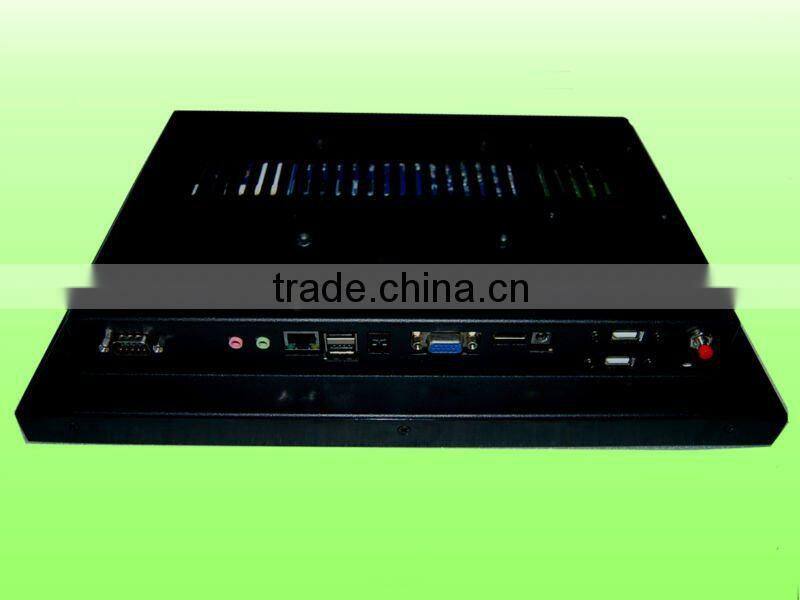 Factroy Price!18.5inch Infrared Touch Screen Panel Wide(16:9)Monitor Desktop PC, CPU Intel Atom D525 1.8GHz