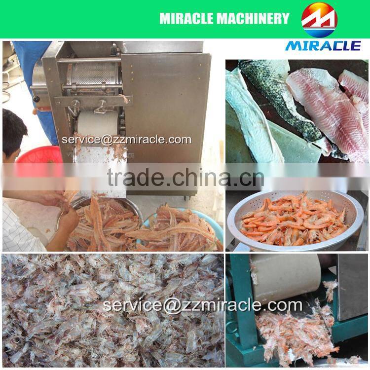 Low price!!! Full stainless steel whole fish deboner machine
